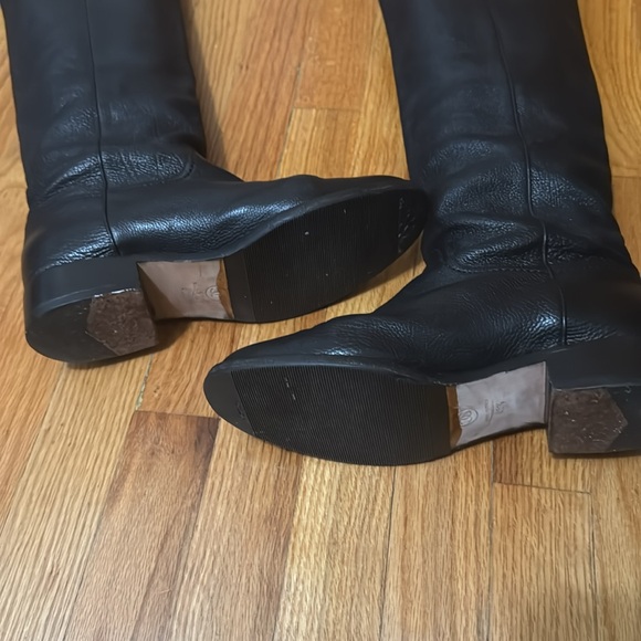 Chanel tall Black riding boots. Sz 40.5 fits 9.5-10 - Picture 5 of 10